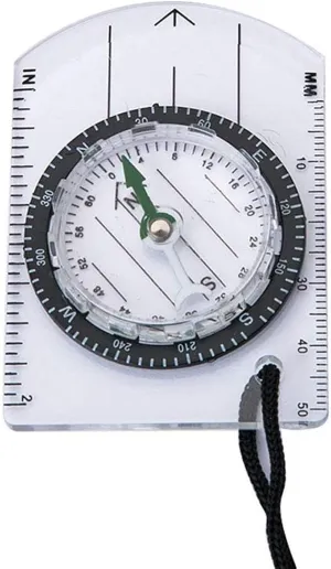 Outdoor Compass, Waterproof Compass with Scale for Navigation Survival Orienteering Mountaineering Hiking Durable