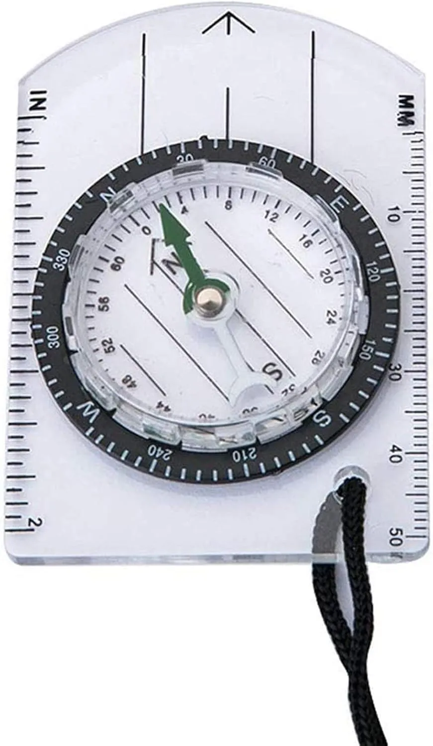 Outdoor Compass, Waterproof Compass with Scale for Navigation Survival Orienteering Mountaineering Hiking Durable