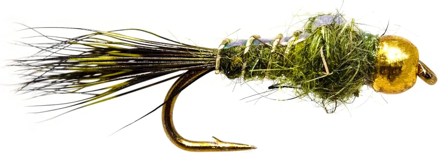 Outdoor Planet 24/26/36 Ultimate Fly Fishing Assorted Flies Kit with Hand-Tied Dry, Wet Flies, Nymphs, Streamers, Terrestrials, Leeches - Ideal Lure Set for Trout, Bass, Salmon, Steelhead for Anglers