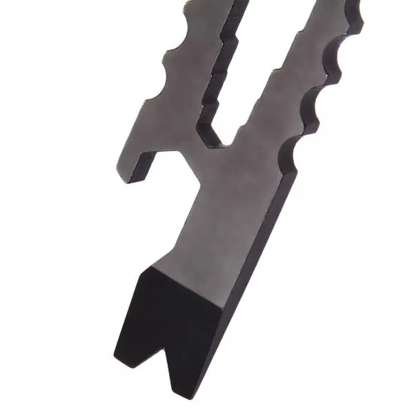 Outdoor Skull Design Multi-Function Stainless Steel Tool Black S