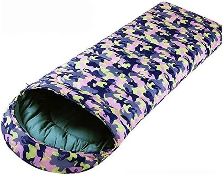 Outdoor Warmth Insulation Sleeping Bag Camping Sleeping Bag Storage Package Envelope Sleeping Bag Stuff Sack for Travel Hiking(D)