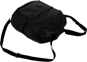 Oxford Sports Drawstring Backpack Casual Bag for Gym Travel Workouts Comfortable Lightweight Spacious Design Black