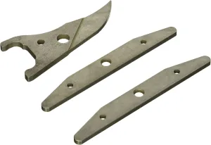 PacTool 42253 Replacement Blades for Snapper Shear Models SS404 and SS204, Metallic