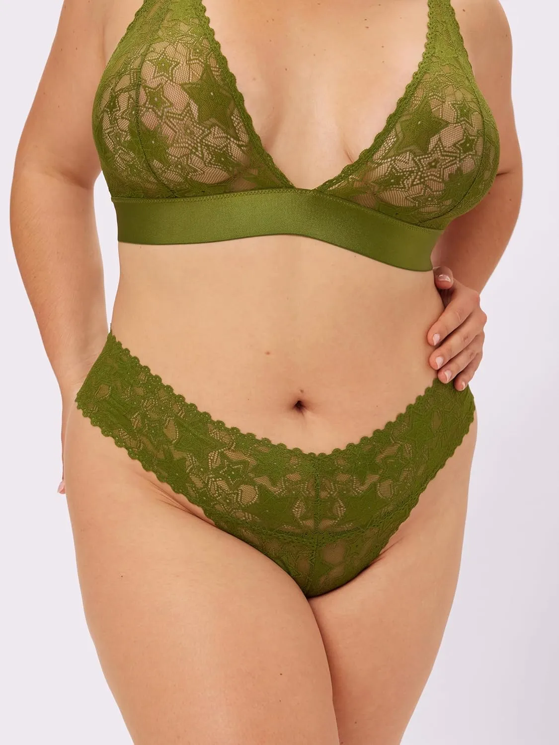 Parade Women's Star Lace Cheeky, Multi-pack