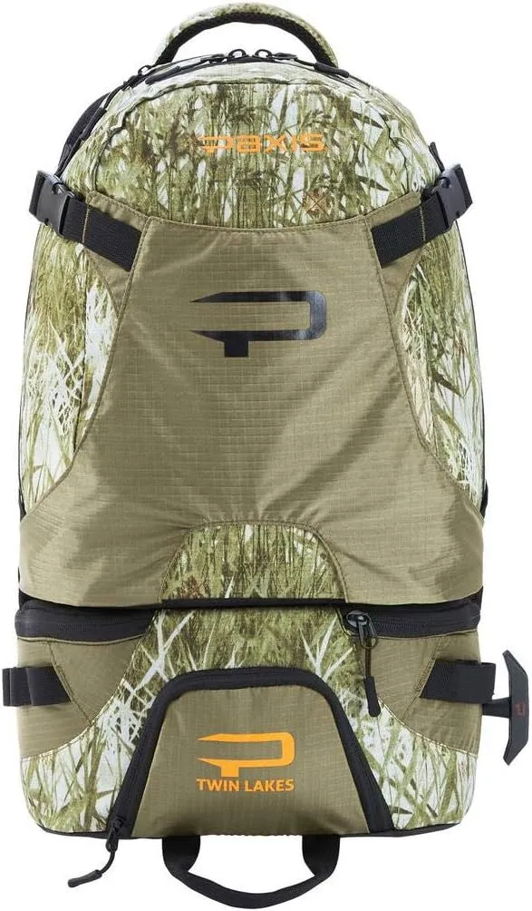 Paxis - Swing-Arm Backpack - Get to Your Gear Without Removing Your Pack. For Hunting, Fly Fishing, Photography & Travel (Camo)