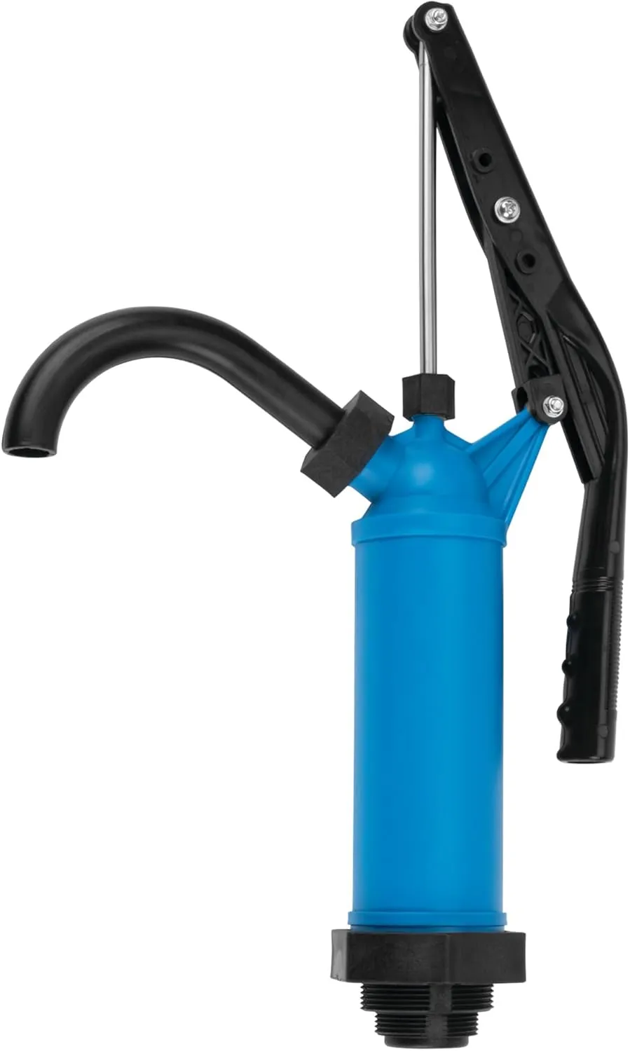Performance Tool W54268 Blue General Purpose Lever Action Barrel Drum Pump - Fits 5 to 55 Gallon Drums