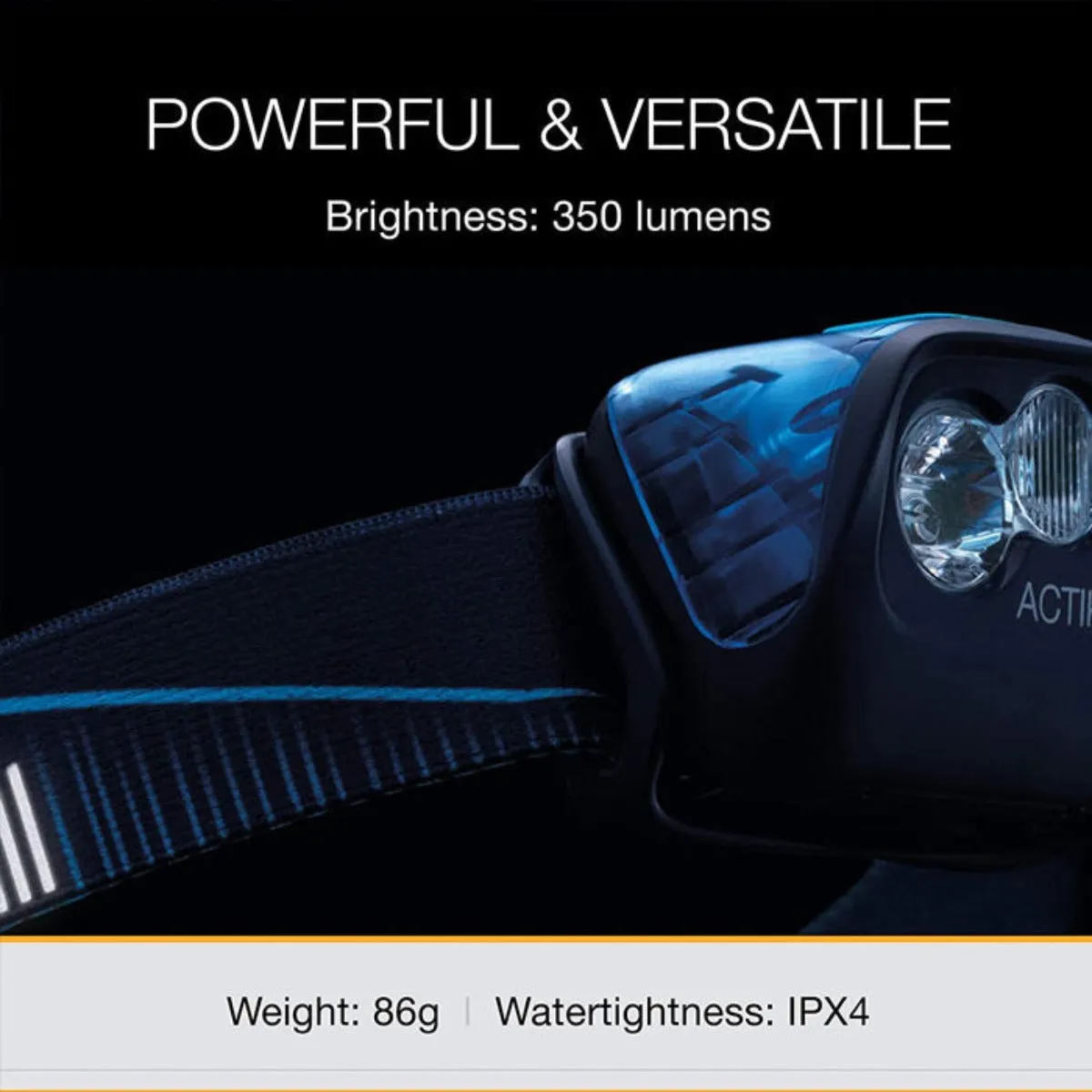 Petzl® ACTIK® 350 Lumen Headlamp