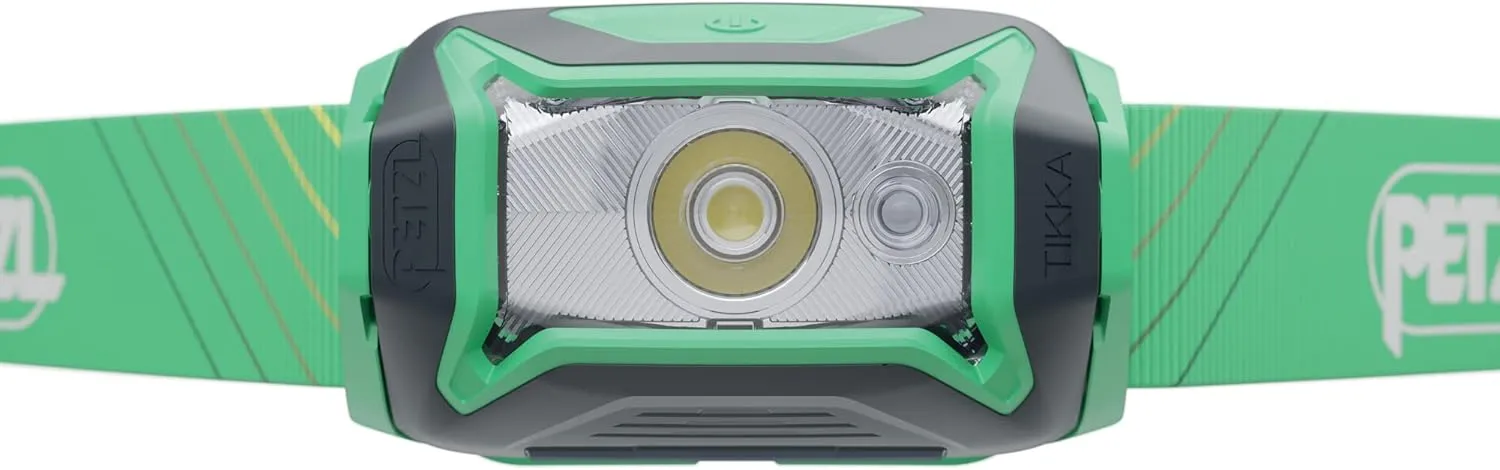 PETZL Tikka CORE Headlamp - Rechargeable, Compact 450 Lumen Light with Red Lighting, for Hiking, Climbing, and Camping