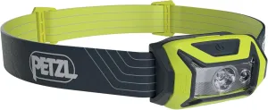 PETZL Tikka Headlamp - Compact 350 Lumen Light with Red Lighting, for Hiking, Climbing, Running, and Camping - Yellow