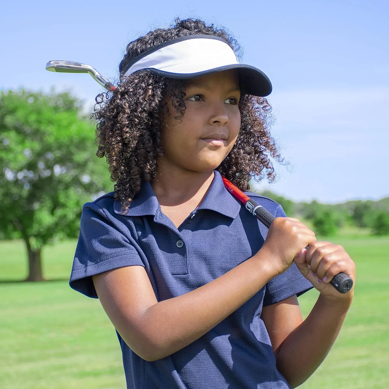 PGA TOUR Youth Golf Club Set – Ages 3-5 (3’6”-4’1”) and 5-8 (4’1” - 4'8") Right and Left Handed Beginner Junior Golf Clubs with Lightweight Golf Bag, Mallet Putter, Driver by Golfgen