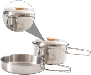 Picnic Pan Backing Cooking Gear Steel Sandwich Container Outdoor Cookware Food Containers Outdoor