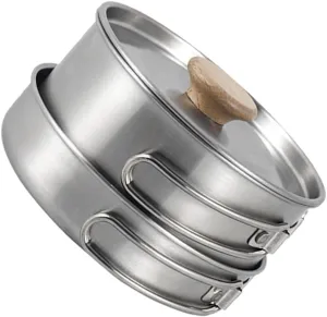 Picnic Pan Frying Pan Fry Pans Cooking Pot Camping Pot Camping Pan Camping Utensil Frying Accessory