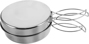 Picnic Pot Camping Cookware Set Portable Stainless Steel Pot Outdoor Cooking Multifunctional for Hiking
