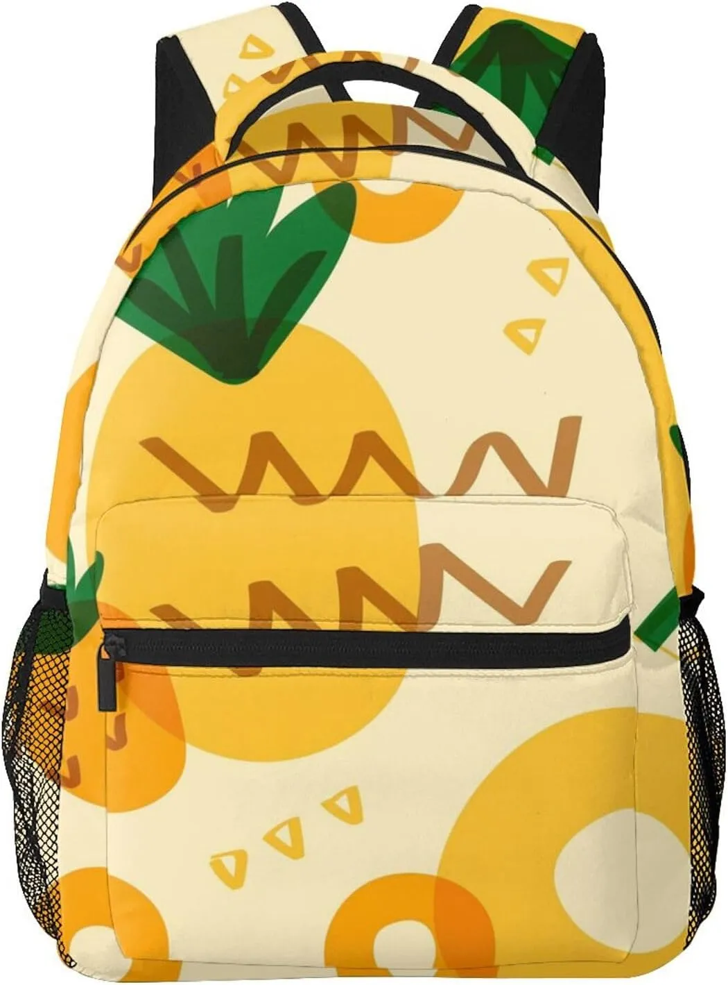 Pineapple Backpack Laptop Backpack Sports Travel Shoulder bag Light casual backpack