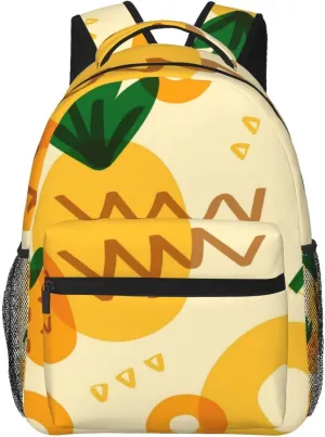 Pineapple Backpack Laptop Backpack Sports Travel Shoulder bag Light casual backpack