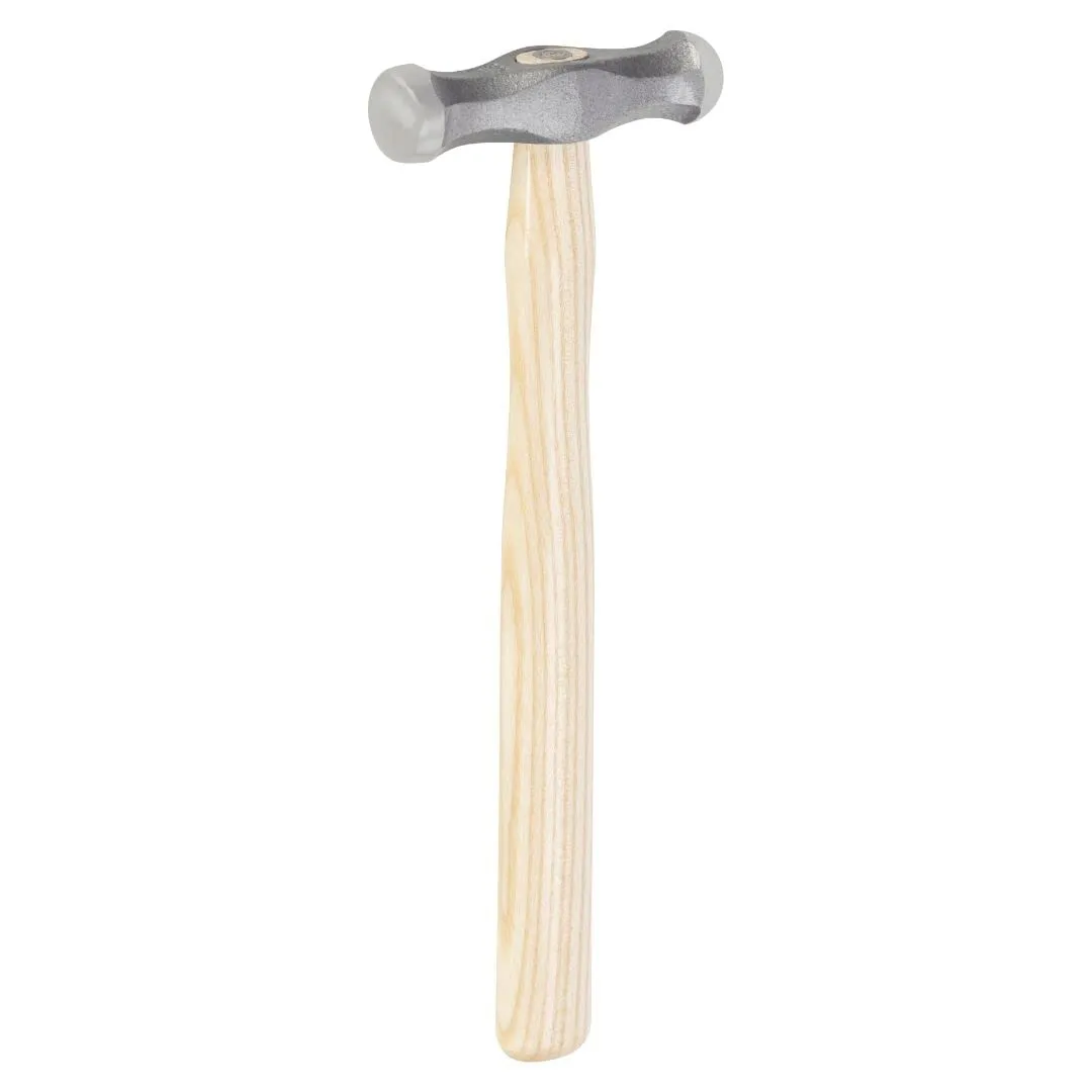 Polishing Hammer, Alloyed Special Steel Head, Durable Ash Wood Handle, Perfect for Slaters and Roofers, Made in Germany, 18 oz