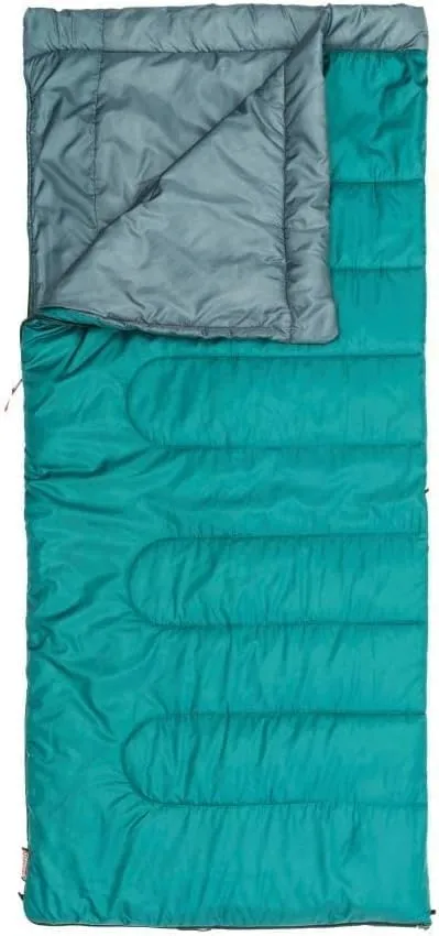 Polyester Atlantic Lite 10 Camping Sleeping Bag, 1.19Kg, 6 Feet, Green (Get a Complimentary Camper's Multi Tool Kit