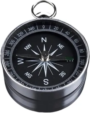 Portable Aluminum Lightweight Emergency Compass Outdoor Survival Compass Tool Navigation Wild Tool