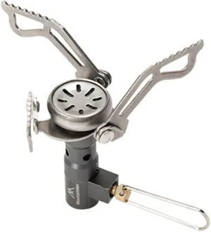 Portable Camping Stove Backpacking Gases Burner Foldable Camp Stove Head 2500W for Outdoors Cooking Camping Picnic Backpacking Hiking