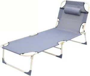 Portable Folding Adult Bed,Camping Cot Folding Camping Bed for Adults, Extra Width Single Portable Camp Bed, Adjustable Height Comfortable Camping Cot, Easy to Build Camping Bed for Tents