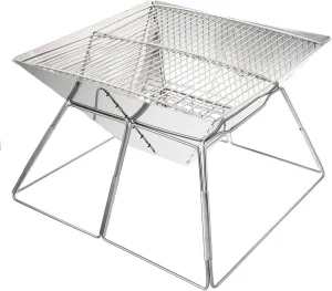 Portable Grill for Tailgating Small Portable Bbq Camping Grill Rack Stainless Steel Stove