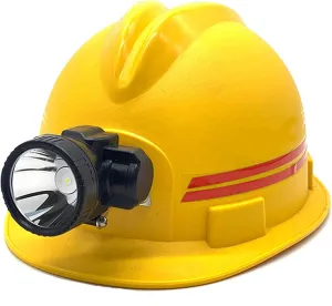 Portable Head Mounted Rechargeable Mining Lamp, LED Mining Headlamp Rechargeablesuitable for Riding, Emergencies, Repairs