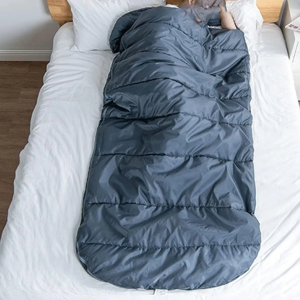 Portable Sleeping Bag for Adults with Extra Length and Width Outdoor Indoor Spring, Autumn and Winter Thickening