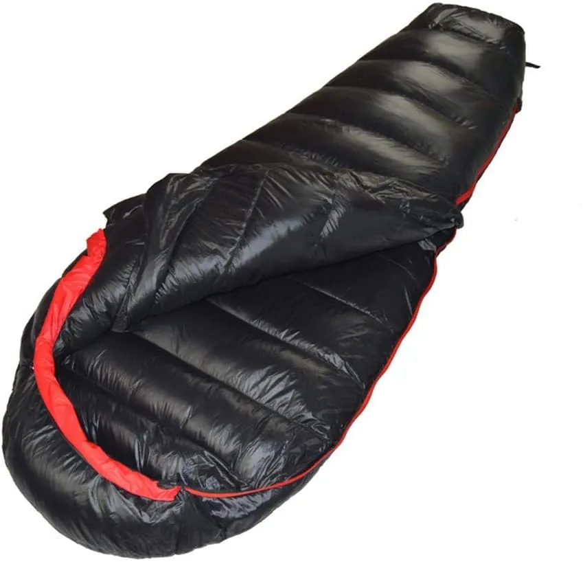 Portable Sleeping Bag Ultra-light Backpack Mummy Down Equipment - Waterproof Keep Warming Bag for Hiking and Camping, 210CM
