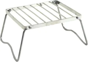 Portable Stainless Steel Foldable Stove Stand Stove Rack Camping Pot Bracket Burner Support BBQ