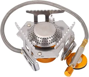 Portable Stove Picnic Folding Stove Camping Cookware, Camping Stove, Backpacking and Picnic for Outdoor Camping, Hiking and BBQ