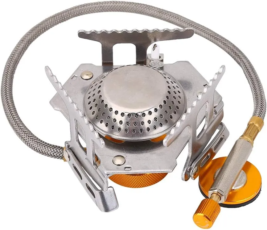 Portable Stove Picnic Folding Stove Camping Cookware, Camping Stove, Backpacking and Picnic for Outdoor Camping, Hiking and BBQ