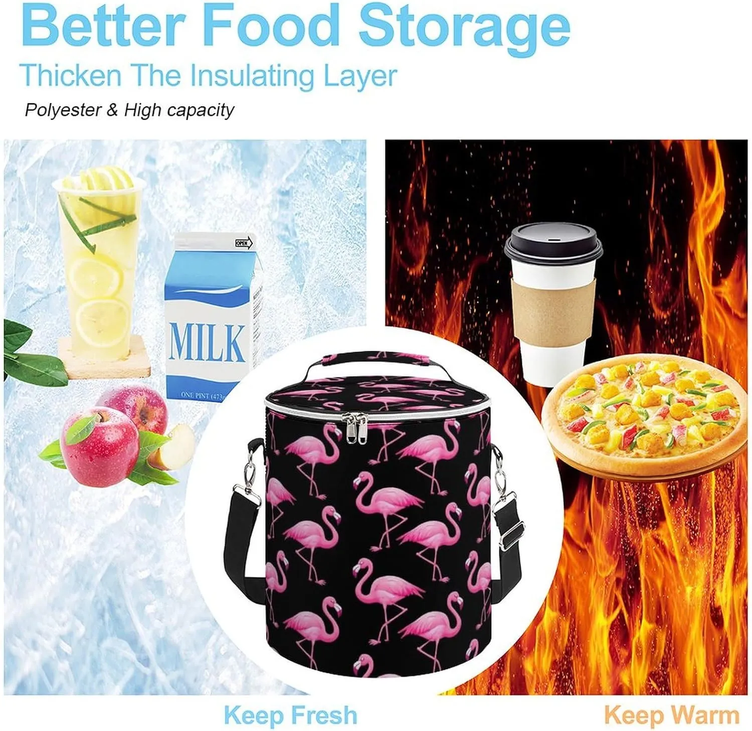 Potable Lightweight Cooler Backpack for Picnic, Hiking, Beverage Beer Bag Cooler