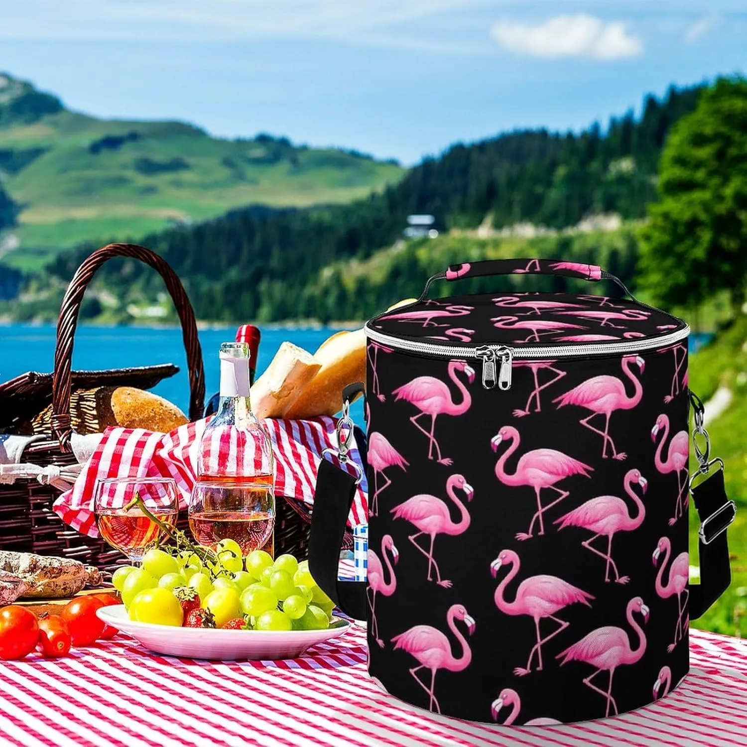 Potable Lightweight Cooler Backpack for Picnic, Hiking, Beverage Beer Bag Cooler