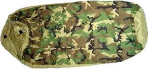 Previously Issued U.S. G.I. Woodland Camo Gore-Tex Bivy Sleeping Bag Cover
