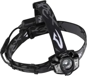 Princeton Tec Apex Headlamp with Dimmable and Rechargeable 550 Lumens White Maxbright LED, IPX7 Water Resistance and 12 Hour Burn Time, Essential for Backpacking, Camping, Caving, and Safety, Black