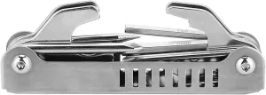Professional Diver Tool Kit, 8 in 1 Scuba Diving Diver Pick Valve Repair Multi Tool Set, Stainless Steel, for Repairing and Adjusting Scuba Diving Regulators Scuba Gear