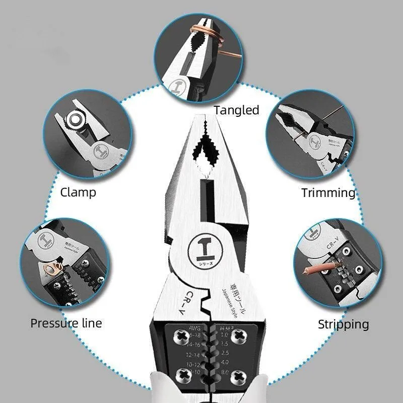 Professional Heavy Duty Universal Plier - Durable Multi-Use Tool