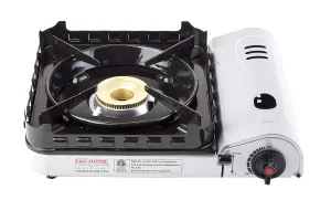 Professional Portable Butane Stove, 15,000 BTU, Includes Carrying Case
