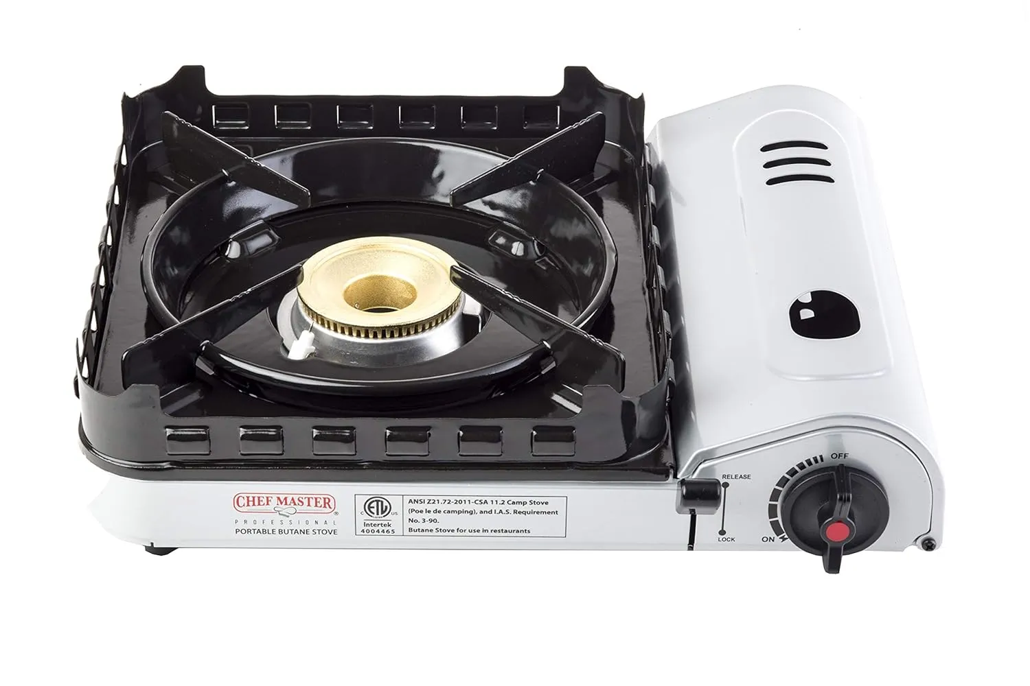 Professional Portable Butane Stove, 15,000 BTU, Includes Carrying Case