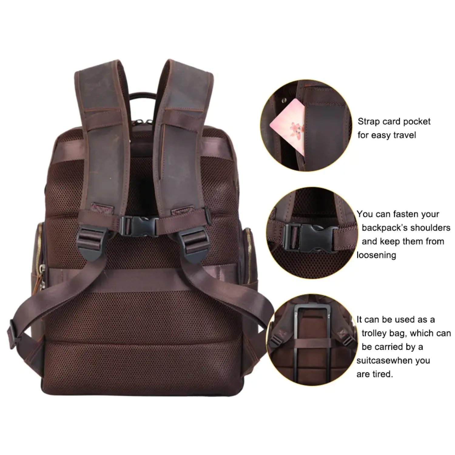 Provo | Large Capacity Travel Backpack with USB Port and Stool Pocket