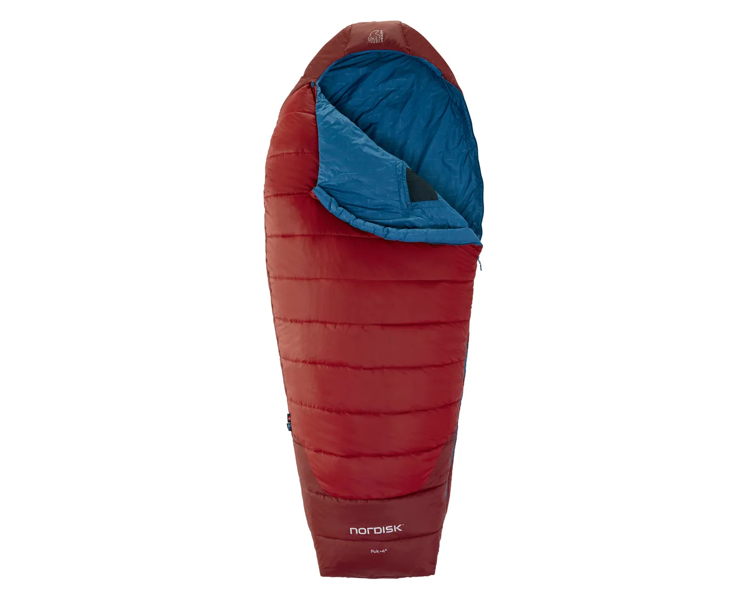 Puk  4° Egg Sleeping Bag - Sundried Tomato