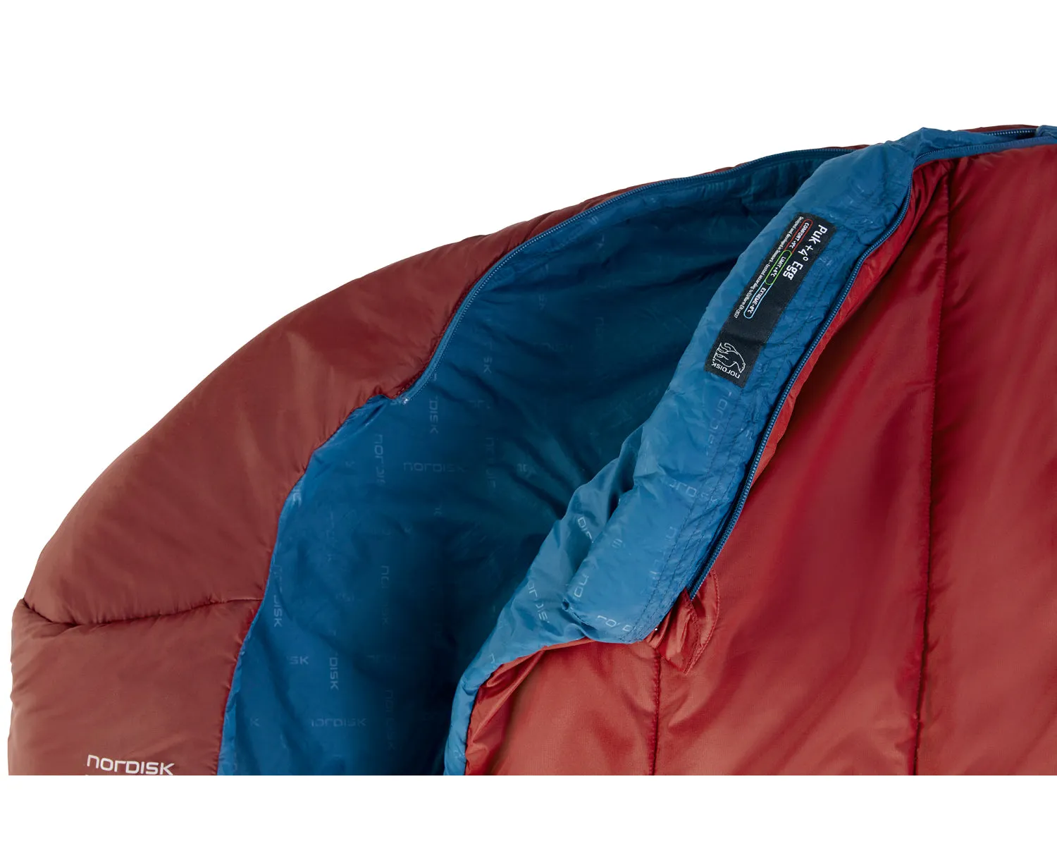Puk  4° Egg Sleeping Bag - Sundried Tomato