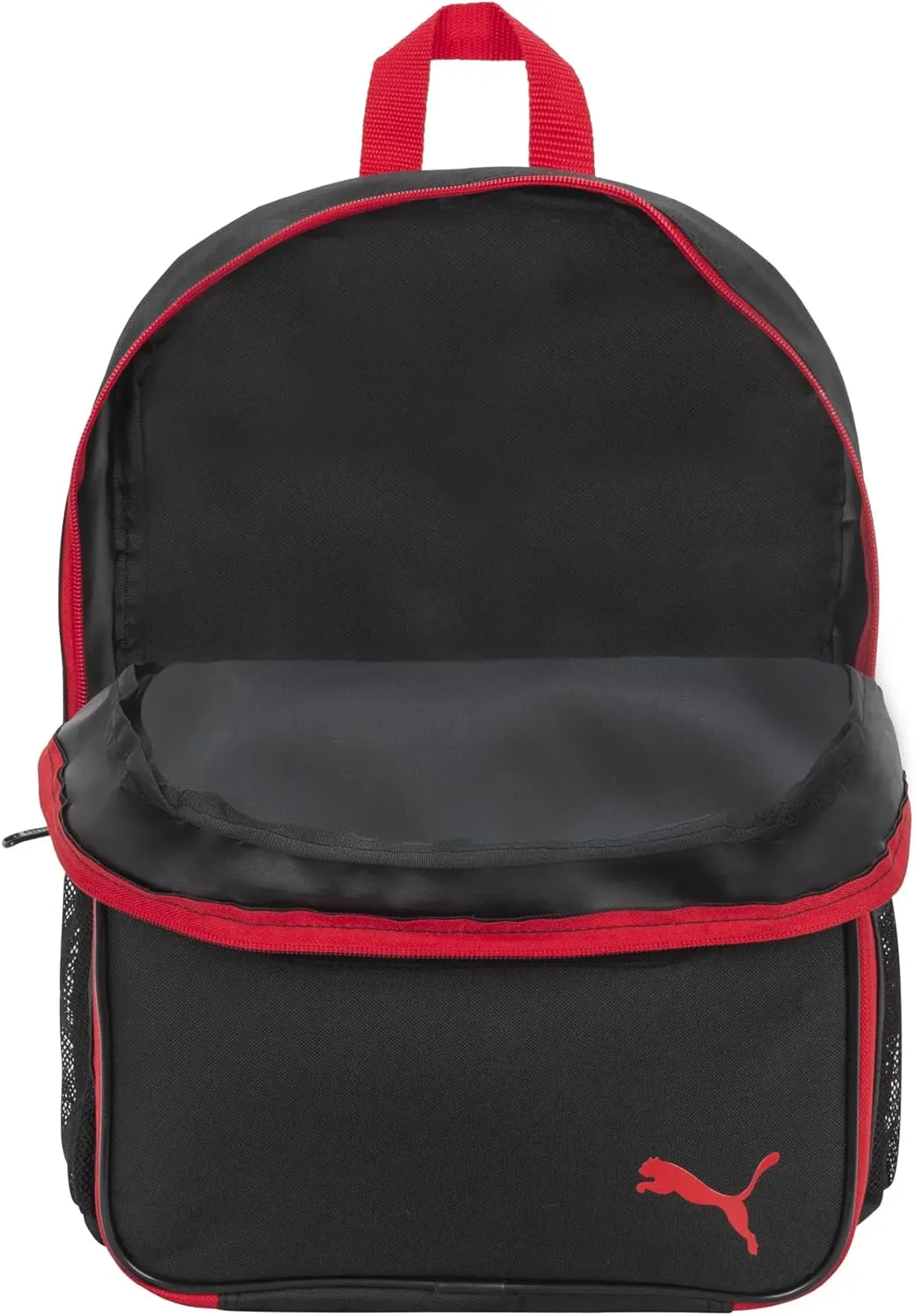 PUMA KIDS' EVERCAT BACKPACK & LUNCH KIT COMBO, Black/Red, Youth Size
