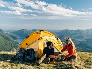 QEZER High Performance Sleeping Bag - Rated at 0°F (with Compression Sack)