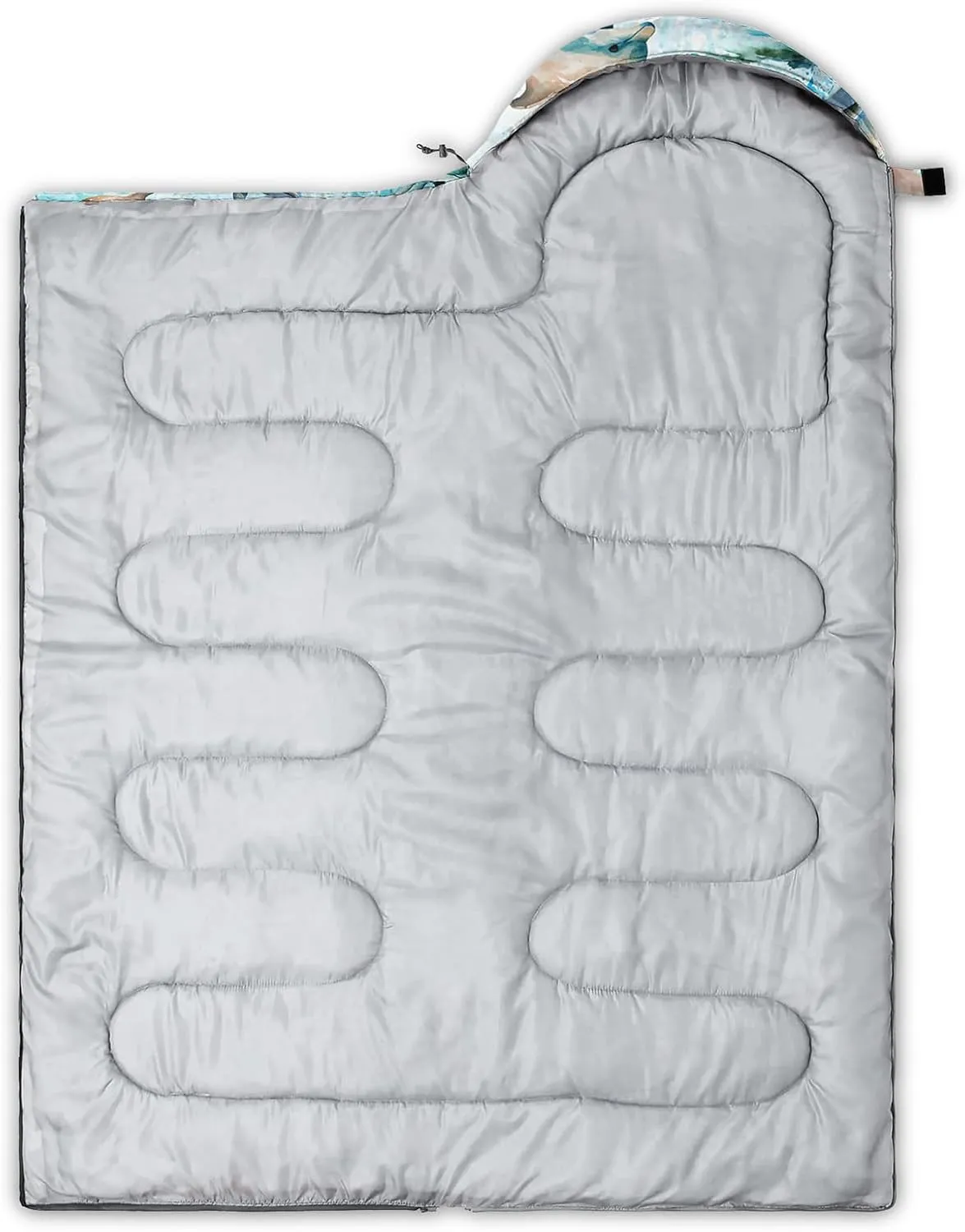 QOOMO Camping Sleeping Bags,3 Season Warm & Cool Weather,Lightweight,Waterproof Sleeping Bags for Adults & Kids,Traveling,and Outdoors,Camping Gear Equipment