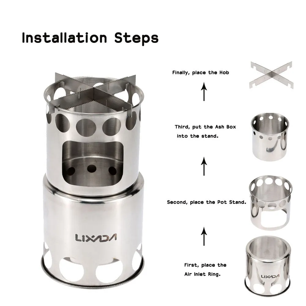 Quick turnaround Stove Outdoor Ready-made selection Wood Stove Camping