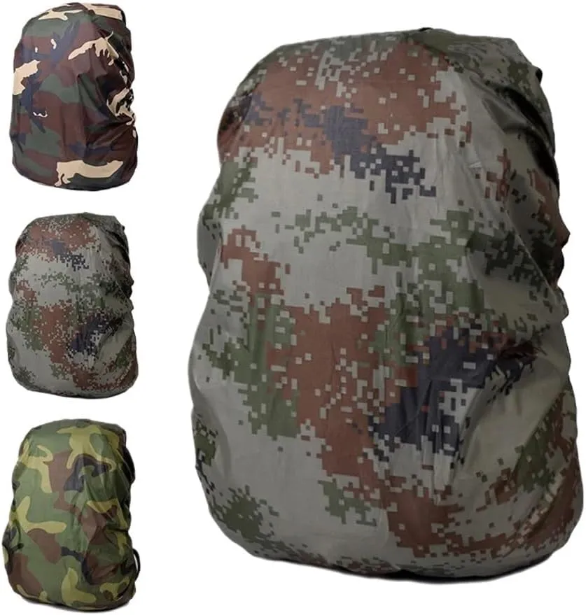 Rain Cover Backpack Dust Cover for Hiking Camping Waterproof Bag Bivouac Rucksack Outdoor Bag Cover S/M/L/XL/ 2XL