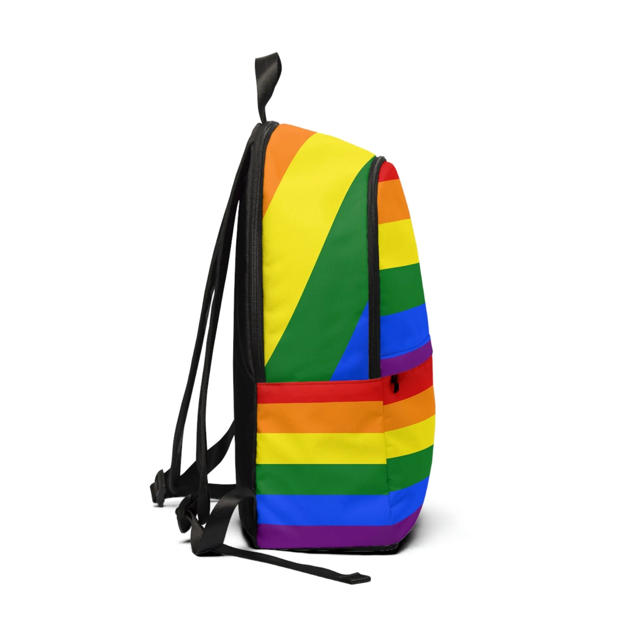 Rainbow LGBT pride Flag Fabric Backpack