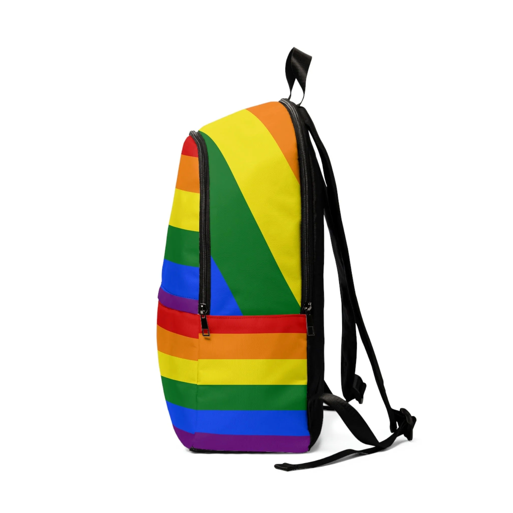 Rainbow LGBT pride Flag Fabric Backpack