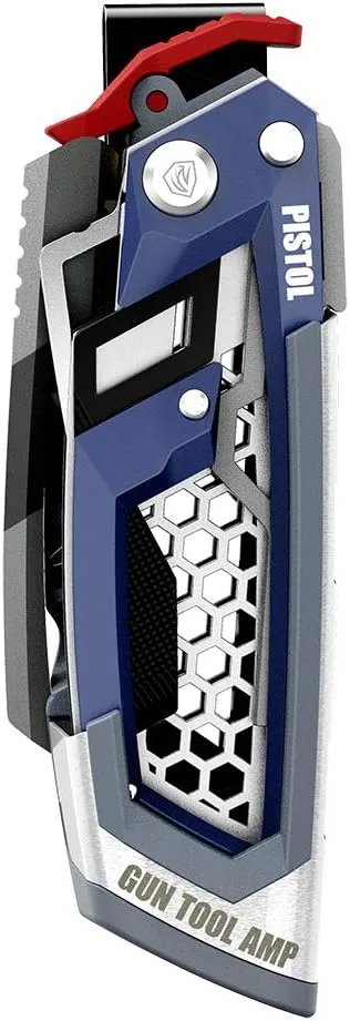 Real Avid Gun Multitool for Handgun & Pistol Gunsmithing | 24-in-One Gun Tool with Screwdriver, Bit Set, Nut Wrenches, Hex Keys, Pin Punch, Pick, File, Holster & More for Cleaning & Maintenance